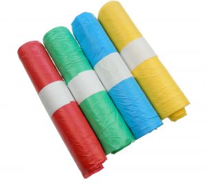 HDPE-zakken 4 kleuren